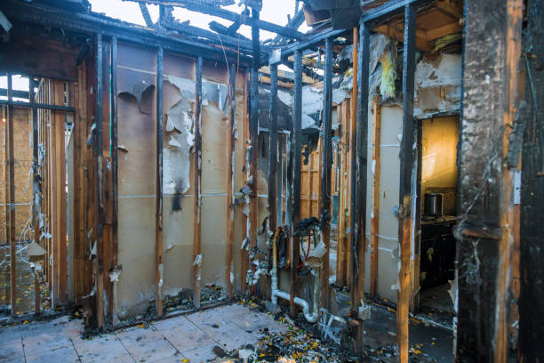 Professional Soot Cleanup technician working in Onancock, VA